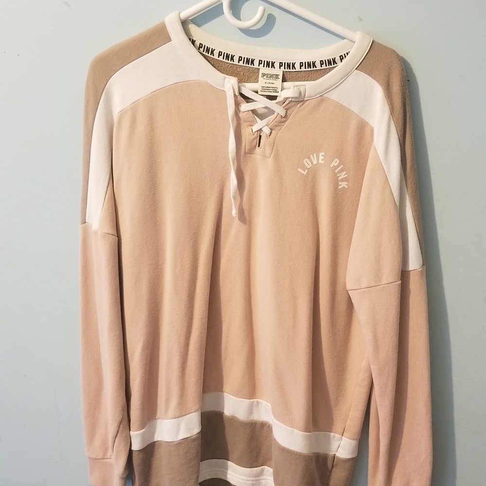 Pink hoodie